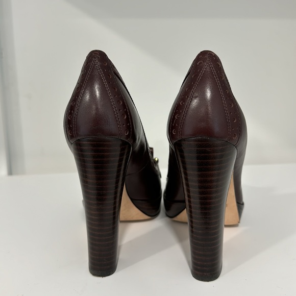 Coach Pumps - Lynne Smooth Bordeaux 8M - Picture 6 of 10